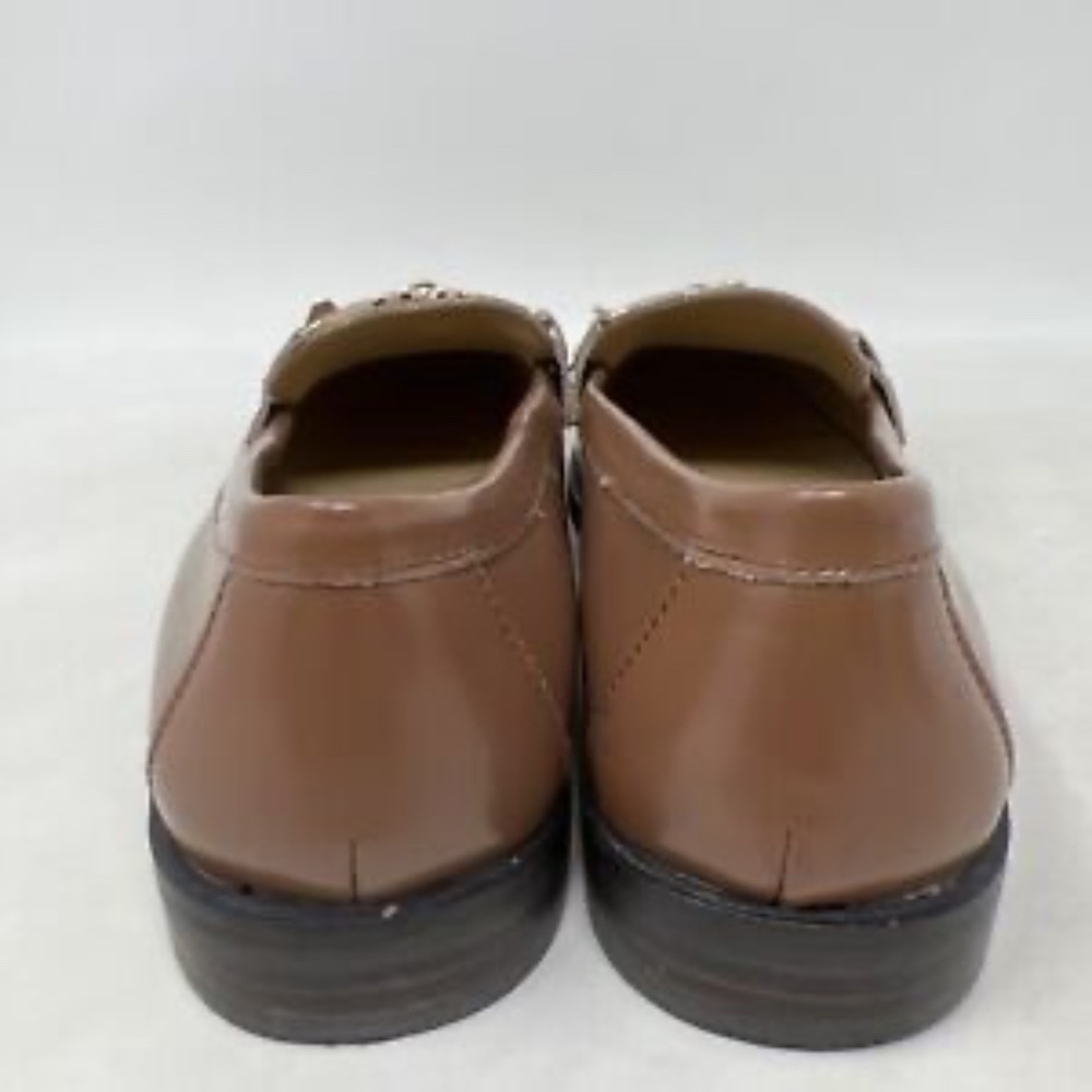 Talbots LAURA TASSELED LEATHER LOAFERS Brown Size 7 - Picture 5 of 11